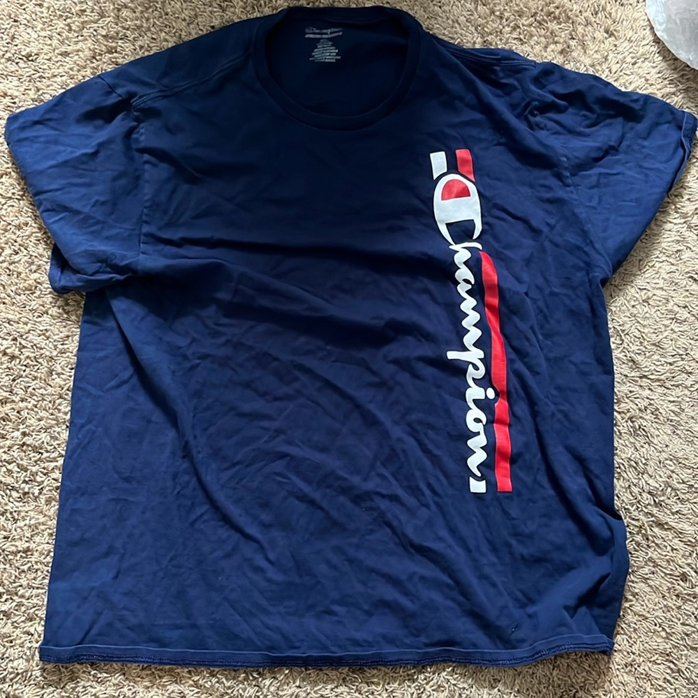 Dark Blue Champion T Shirt